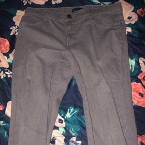 Girls grey jeggings
